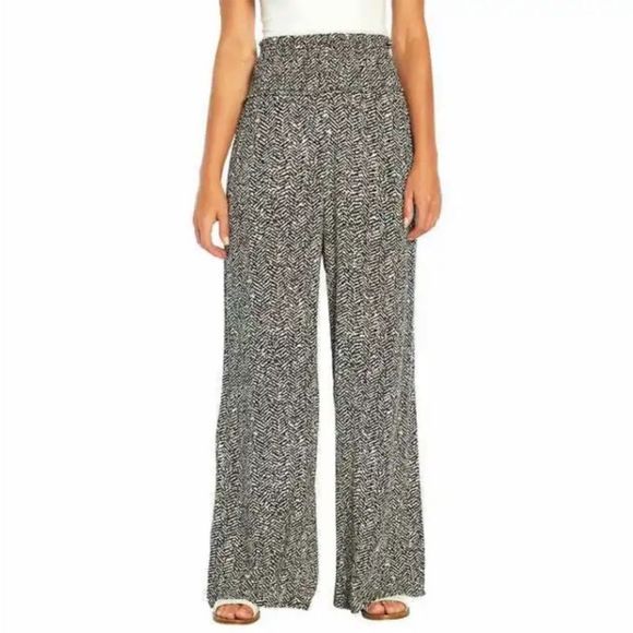 Three Dots Pants - Wide Leg Palazzo Pants